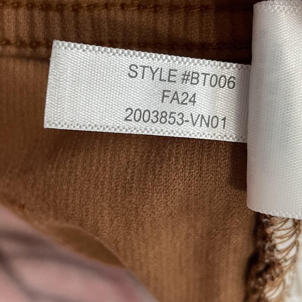 J.CREW Pants Womens 28 Brown Chino Corduroy Straight Leg Stretch Pockets - Picture 5 of 11